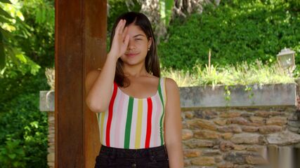 Latina Teen Naked In Sunshine